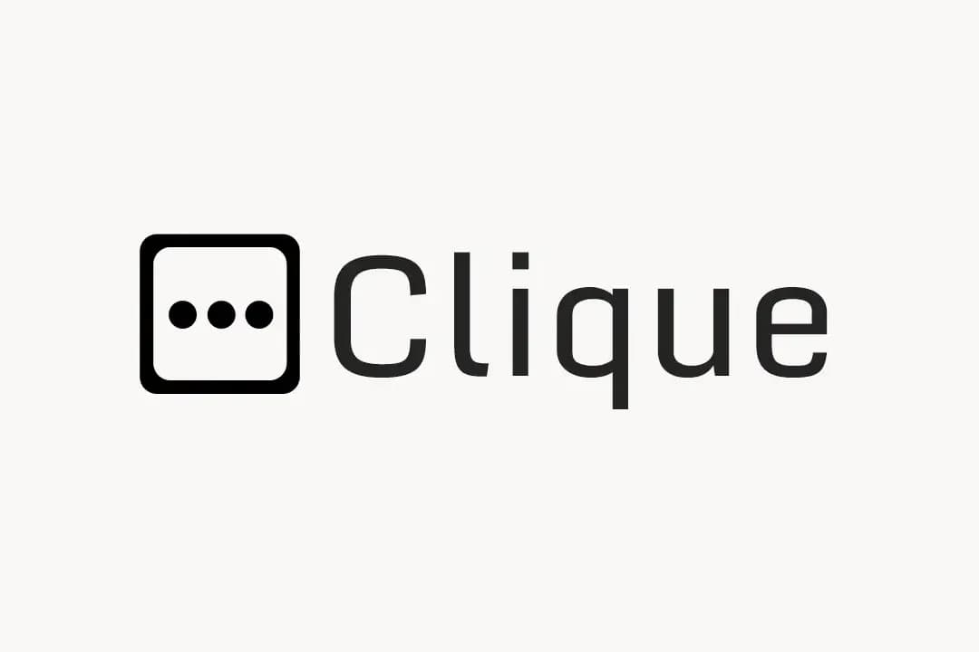 Clique game logo