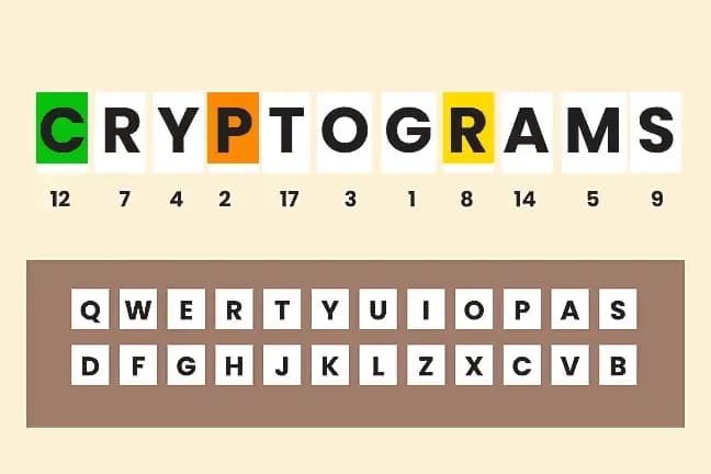 Cryptograms Game Title